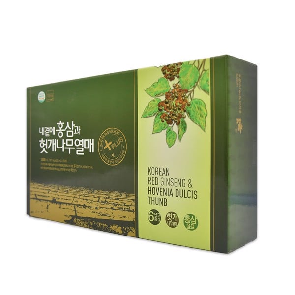 Nước Hồng Sâm Bổ Gan Daedong Korea Red Ginseng & Oriental Raisin Tree (50ml x 30 gói)